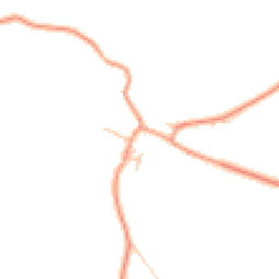 Daytime road noise heatmap for OX25 6LJ
