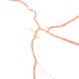 Daytime road noise heatmap for OX25 6LL