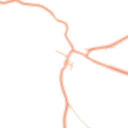 Daytime road noise heatmap for OX25 6LN