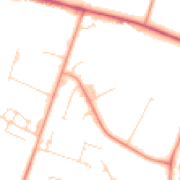 Daytime road noise heatmap for OX29 0AA