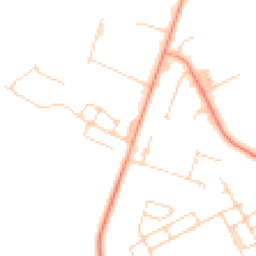 Daytime road noise heatmap for OX29 0AH