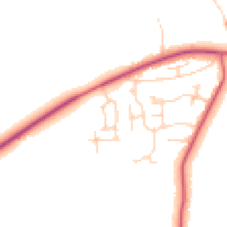 Daytime road noise heatmap for OX29 0AU