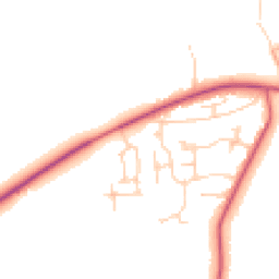 Daytime road noise heatmap for OX29 0AW