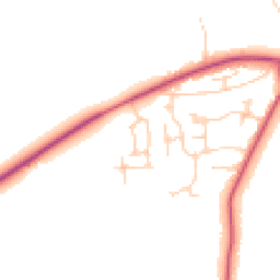 Daytime road noise heatmap for OX29 0BE