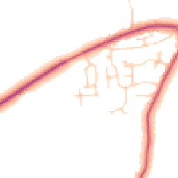 Daytime road noise heatmap for OX29 0BF