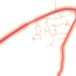 Daytime road noise heatmap for OX29 0BG