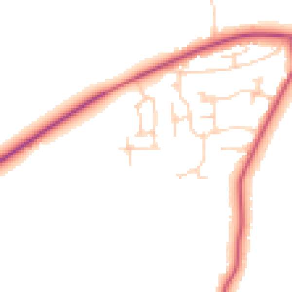 Daytime road noise heatmap for OX29 0BG