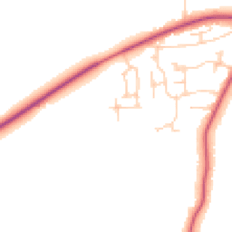 Daytime road noise heatmap for OX29 0BH