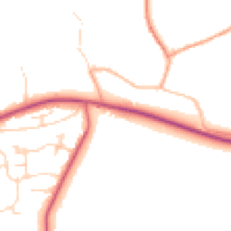 Daytime road noise heatmap for OX29 0RA