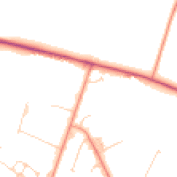 Daytime road noise heatmap for OX29 0RF