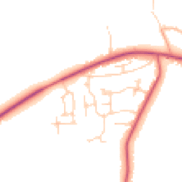 Daytime road noise heatmap for OX29 0RQ
