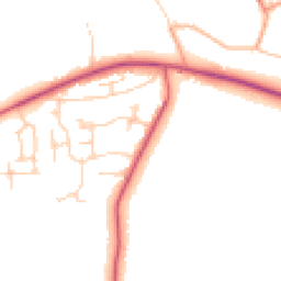 Daytime road noise heatmap for OX29 0RY