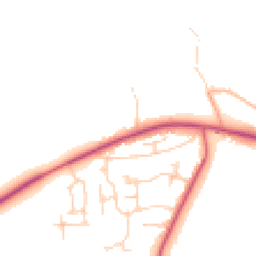 Daytime road noise heatmap for OX29 0RZ