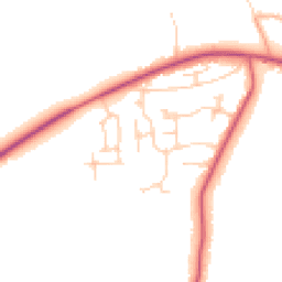 Daytime road noise heatmap for OX29 0SA