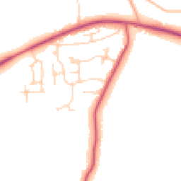 Daytime road noise heatmap for OX29 0SX
