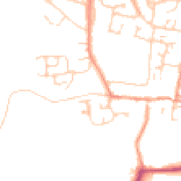 Daytime road noise heatmap for OX29 4BE