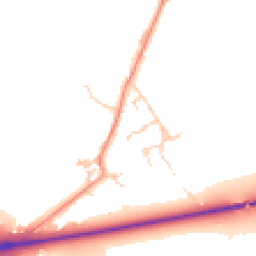 Daytime road noise heatmap for OX29 4BU
