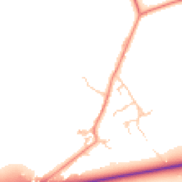 Daytime road noise heatmap for OX29 4DR