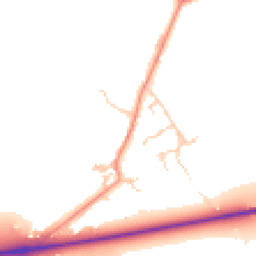 Daytime road noise heatmap for OX29 4DW