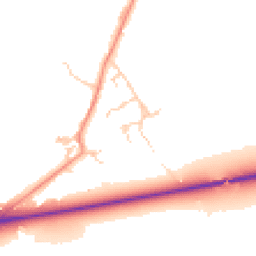 Daytime road noise heatmap for OX29 4DX