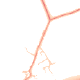 Daytime road noise heatmap for OX29 4DY