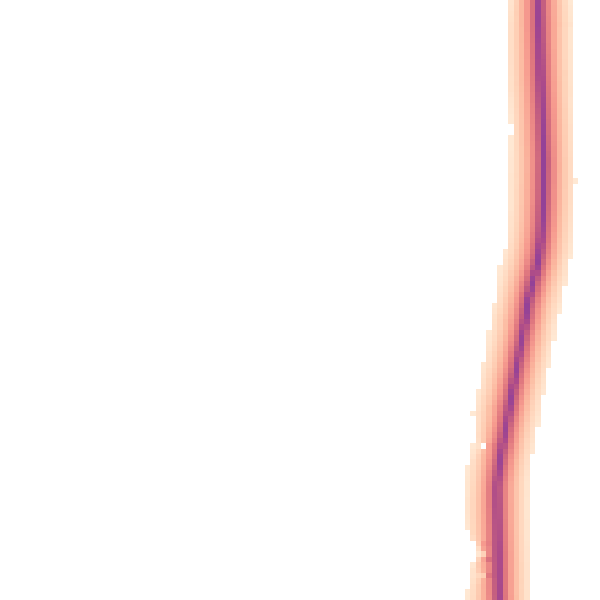 Daytime road noise heatmap for OX29 4EG