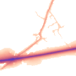Daytime road noise heatmap for OX29 4ET