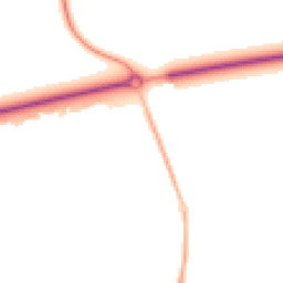 Night-time road noise heatmap for OX29 4EW