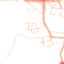 Daytime road noise heatmap for OX29 4FZ