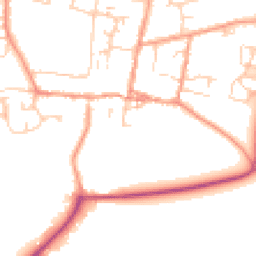 Daytime road noise heatmap for OX29 4HS