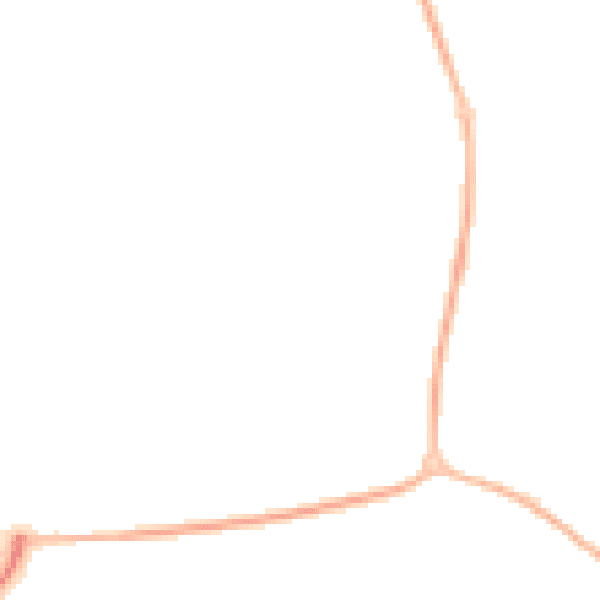 Night-time road noise heatmap for OX29 4JL