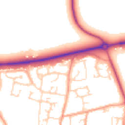 Daytime road noise heatmap for OX29 4NR