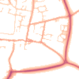 Daytime road noise heatmap for OX29 4NU