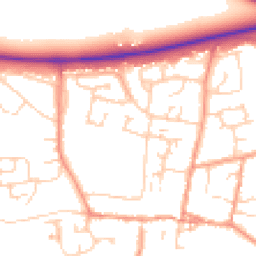 Daytime road noise heatmap for OX29 4QA