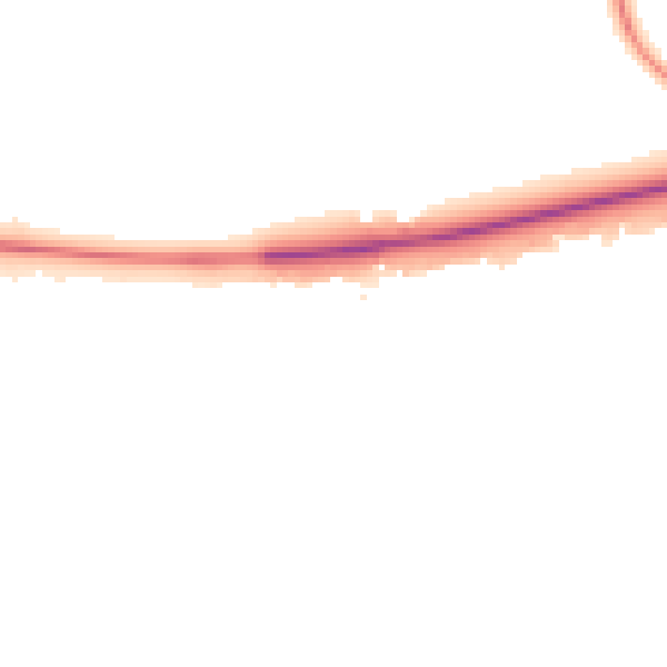 Night-time road noise heatmap for OX29 4QH