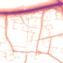 Daytime road noise heatmap for OX29 4QT