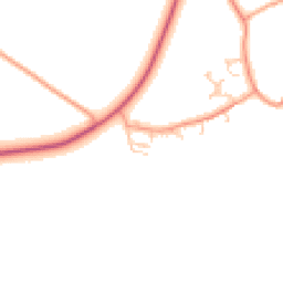 Daytime road noise heatmap for OX29 5AF