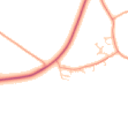 Daytime road noise heatmap for OX29 5BG