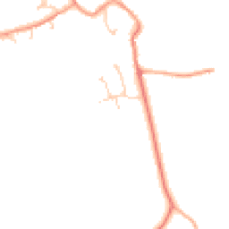 Daytime road noise heatmap for OX29 5BH