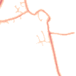 Daytime road noise heatmap for OX29 5BP