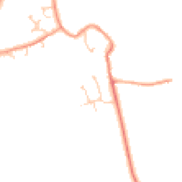 Daytime road noise heatmap for OX29 5BQ