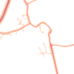 Daytime road noise heatmap for OX29 5BU