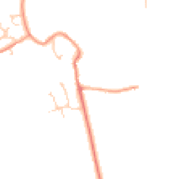 Daytime road noise heatmap for OX29 5RL