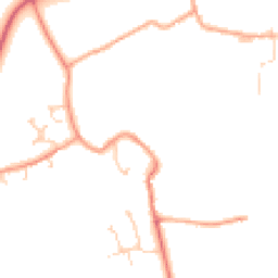 Daytime road noise heatmap for OX29 5RW