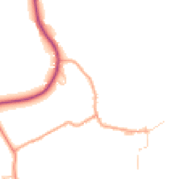 Daytime road noise heatmap for OX29 5RY