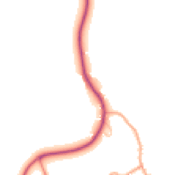 Daytime road noise heatmap for OX29 5RZ