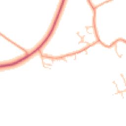 Daytime road noise heatmap for OX29 5SF