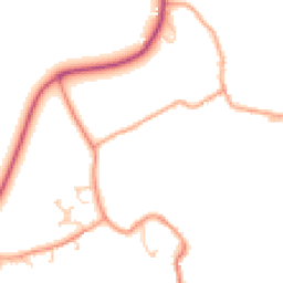 Daytime road noise heatmap for OX29 5SH