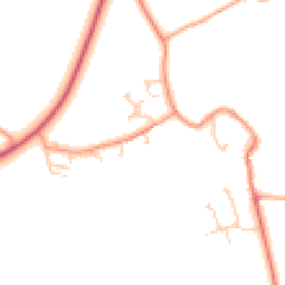 Daytime road noise heatmap for OX29 5TD