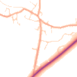Daytime road noise heatmap for OX29 6RA